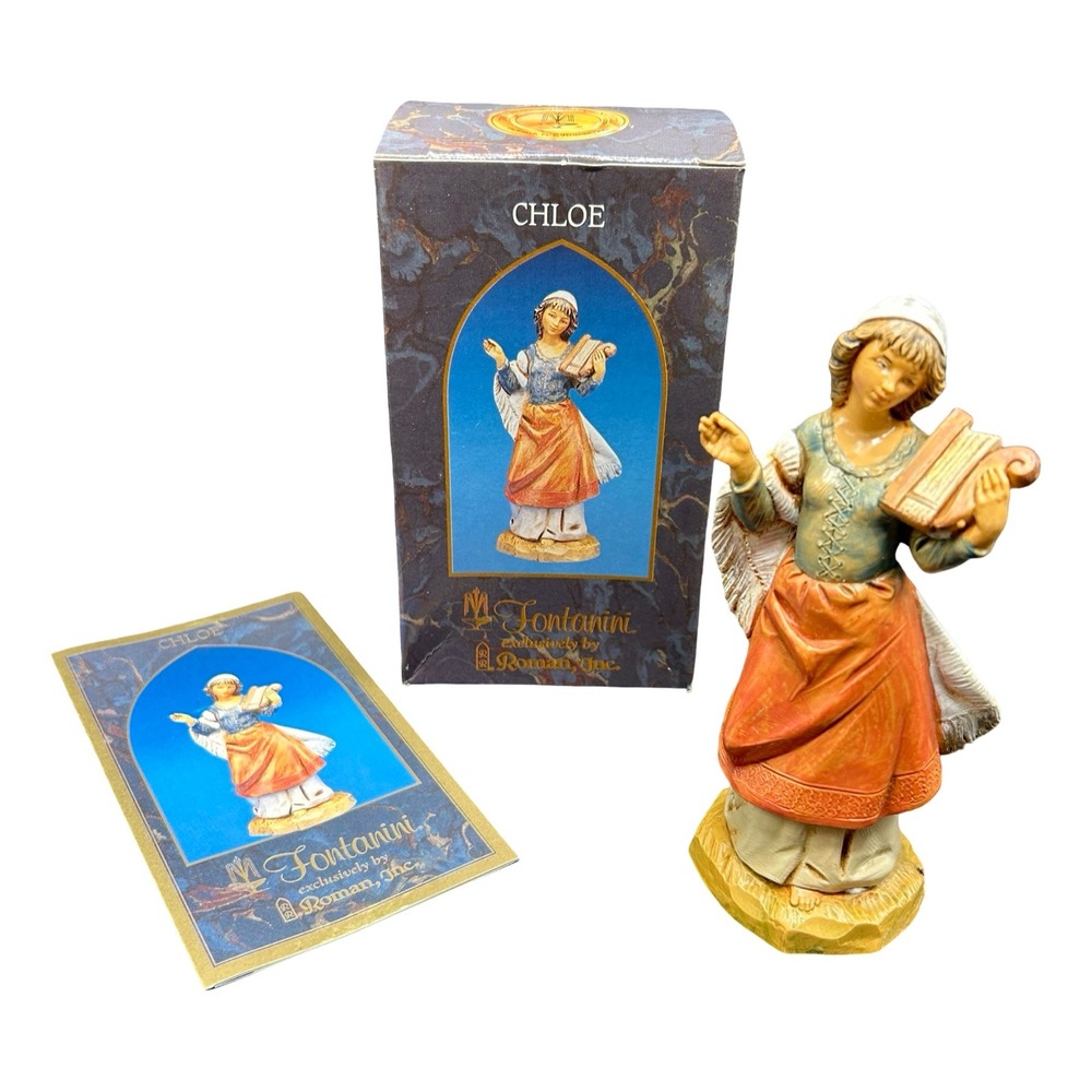 Fontanini Chloe 5 Inch Heirloom Nativity Figurine 52577 Italy Simonetti with Box